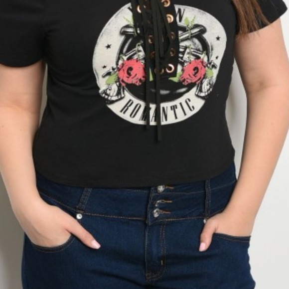 💗HOST PICK💗💋BLACK "ROMANTIC" PRINT PLUS SIZE - Picture 4 of 4